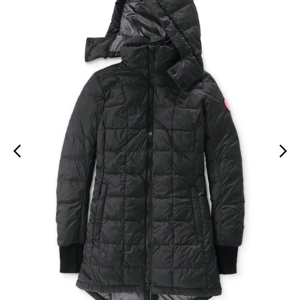 Canada Goose Women Black Puffer Coat